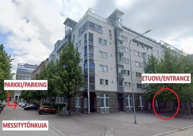 Fresh Apartment With Private Sauna In The Center Of Helsinki, Free Park Helsinki